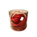 Red Ceramic Pendant Light - Image 2