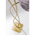 KARE Floor Lamp Flexible Velvet Brass Tre - Image 7
