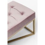 KARE Bench Crossover Rose Brass - Image 4