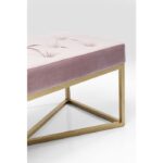 KARE Bench Crossover Rose Brass - Image 6