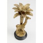 KARE Candle Holder Giraffe Palm Tree Gold - Image 3