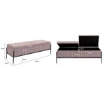 KARE Bench Buttons Storage Colore - Image 7