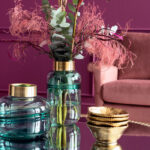 Vase Positano Belly Green 28cm - Image 2