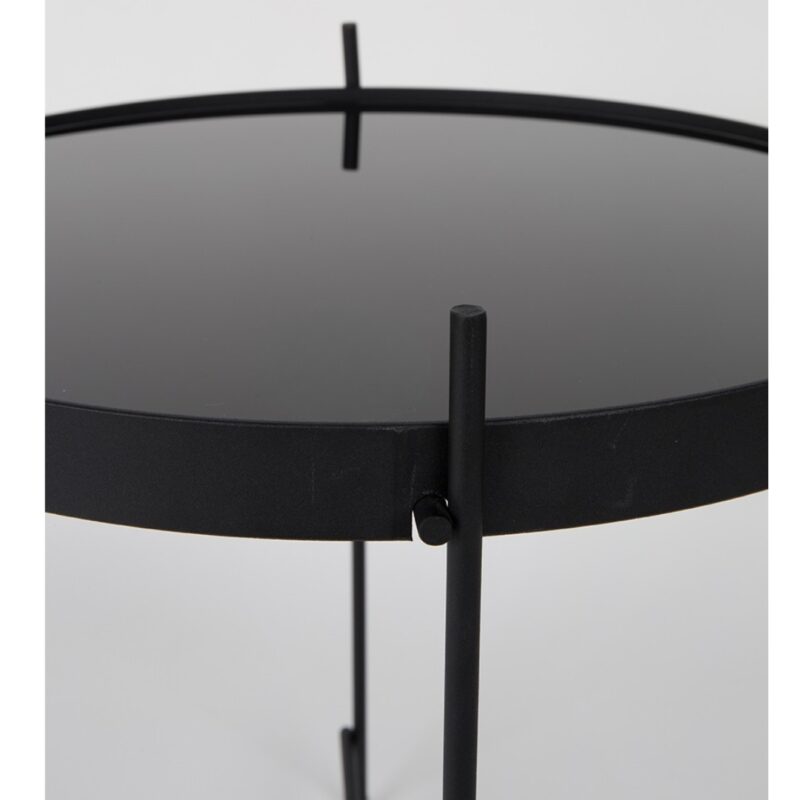 Coffee table cupid black xxl Ø82cm (1)