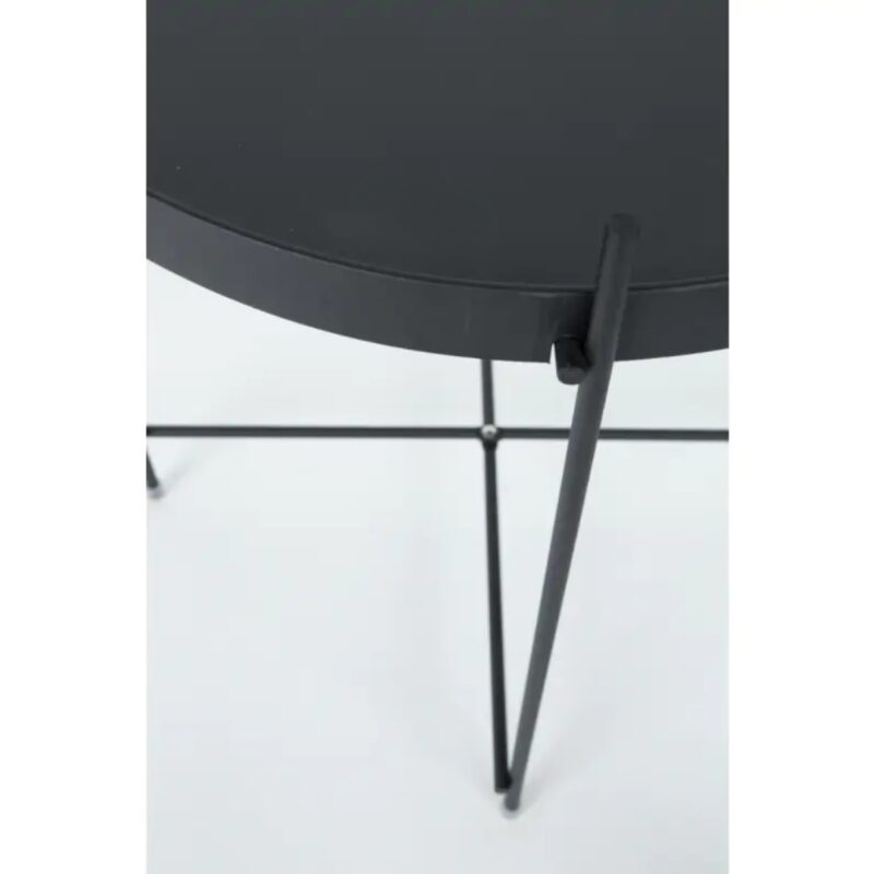 Coffee table cupid black xxl Ø82cm (4)