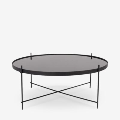 Coffee table cupid black xxl Ø82cm