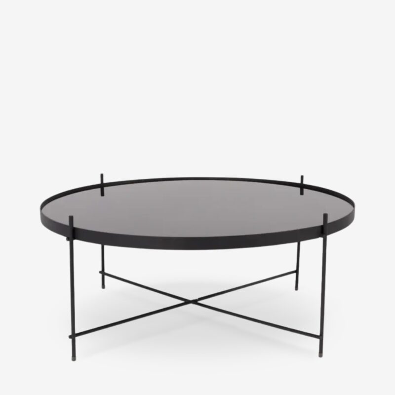 Coffee table cupid black xxl Ø82cm