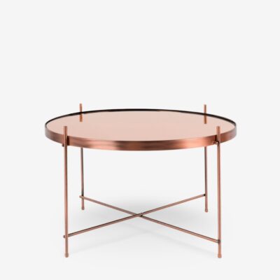 Coffee table cupid copper l Ø62cm
