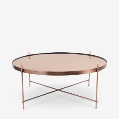 Coffee table cupid copper xxl Ø82cm