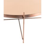 Coffee table cupid copper xxl Ø82cm (7)