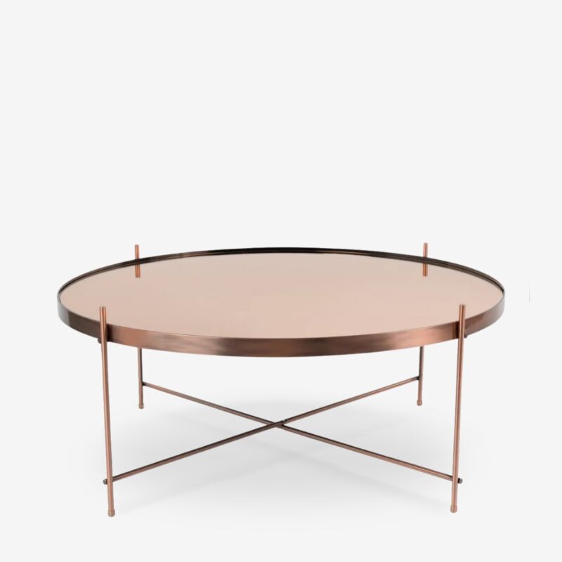 Coffee table cupid copper xxl Ø82cm