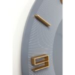 KARE Wall Clock Leonardo Grey/Gold - Image 3
