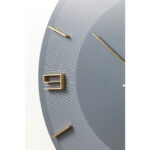 KARE Wall Clock Leonardo Grey/Gold - Image 5