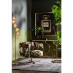 KARE Side Table Comb Gold 55 - Image 5