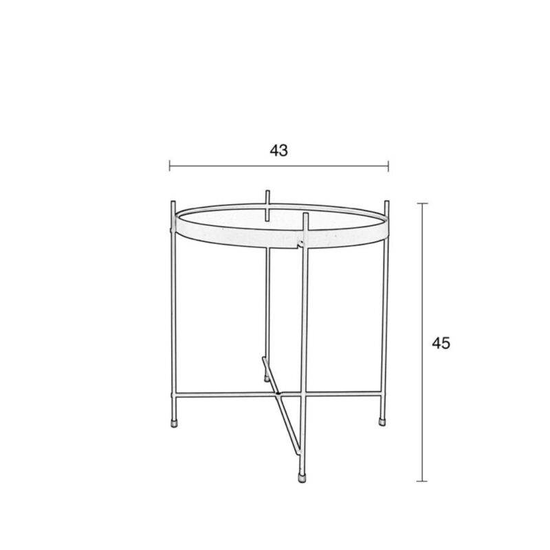 Side Table Cupid Silver (8)