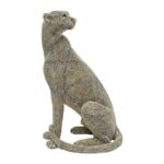 KARE Deco Object Sitting Leopard Pearls 42