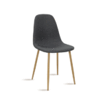 Bell Chair Natural Dark Grey