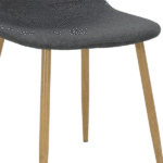 Bell Chair Natural Dark Grey - Image 4