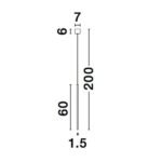 Pendant Lamp Elettra Linear S - Image 3