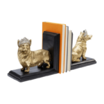 Bookend Royal Standing Corgi (2/Set) - Image 2