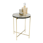 KARE Side Table Ice Ø40 - Image 2