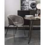 Chair with armrest raja grey (4)