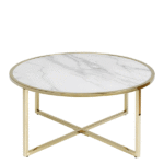 KARE Coffee Table West Beach Brass