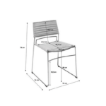 Chair Hugo Black Black - Image 9