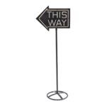 Decorative led light way out