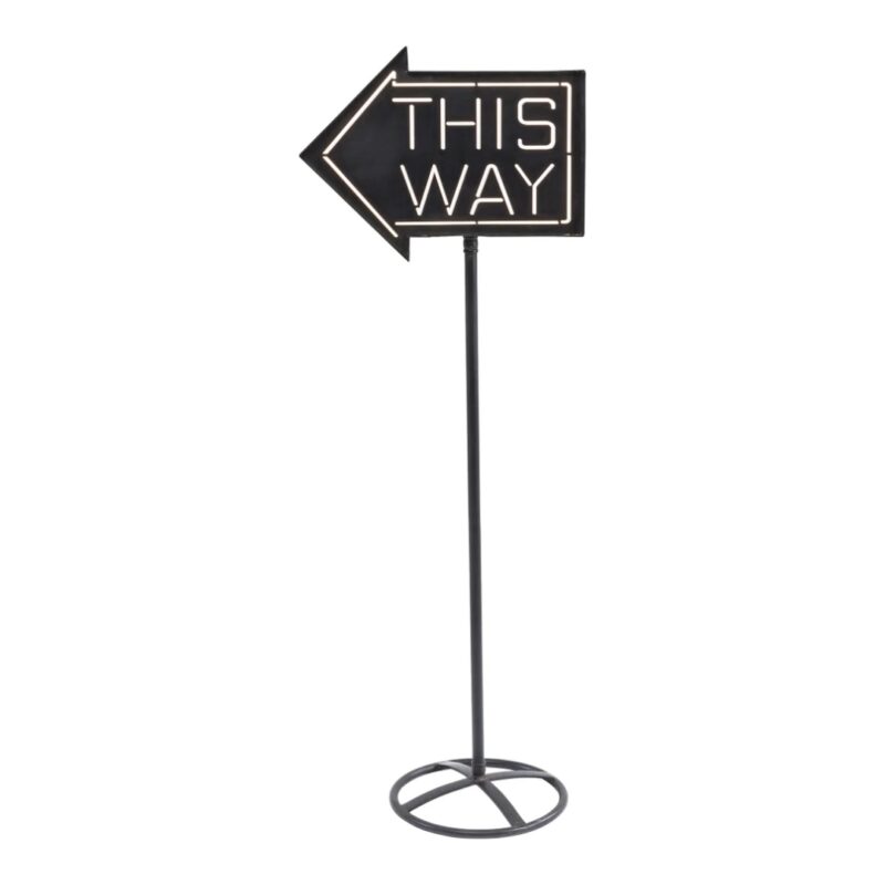Decorative led light way out