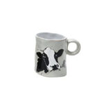 KARE Mug Miss Cow - Grey
