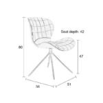 OMG Chair Light Grey - Image 6