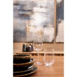 Wine Glass Diamond Gold Rim
