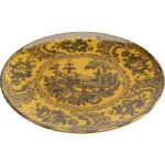 KARE Plate Sakura Yellow - Image 4