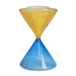 KARE Hourglass Timer Blue-Orange 22cm