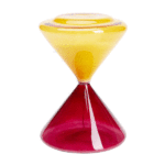 Hourglass Timer Red-Orange 18cm