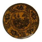 KARE Plate Sakura Yellow