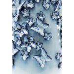 KARE Vase Butterflies Lightblue 50 - Image 4