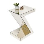 KARE Side Table Luxury Z Champagne 45x33cm
