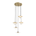 KARE Pendant Lamp Disc Spiral Cinque