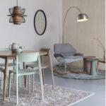 Carpet Reza Green Grey Ø160cm (4)