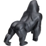 KARE Deco Figurine Proud Gorilla Black - Image 6