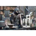 KARE Deco Figurine Proud Gorilla Black - Image 2