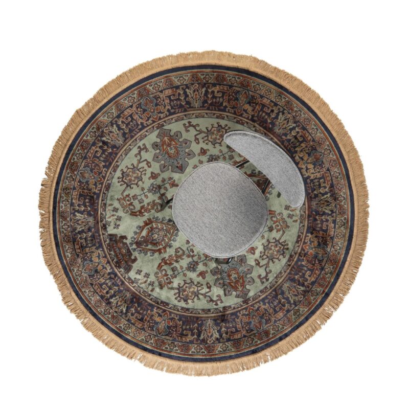 Carpet Raz Green Ø160cm (5)