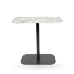 Side Table Snow Marble Rectangle