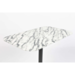 Side Table Snow Marble Rectangle - Image 3