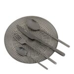Cutlery Gloria Matt Black (16 part)