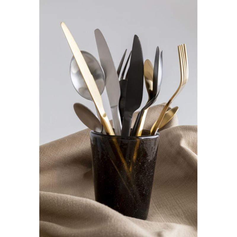 Cutlery Gloria Matt Black (16 Part) (2)