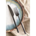 Cutlery Gloria Matt Black (16 Part) (3)