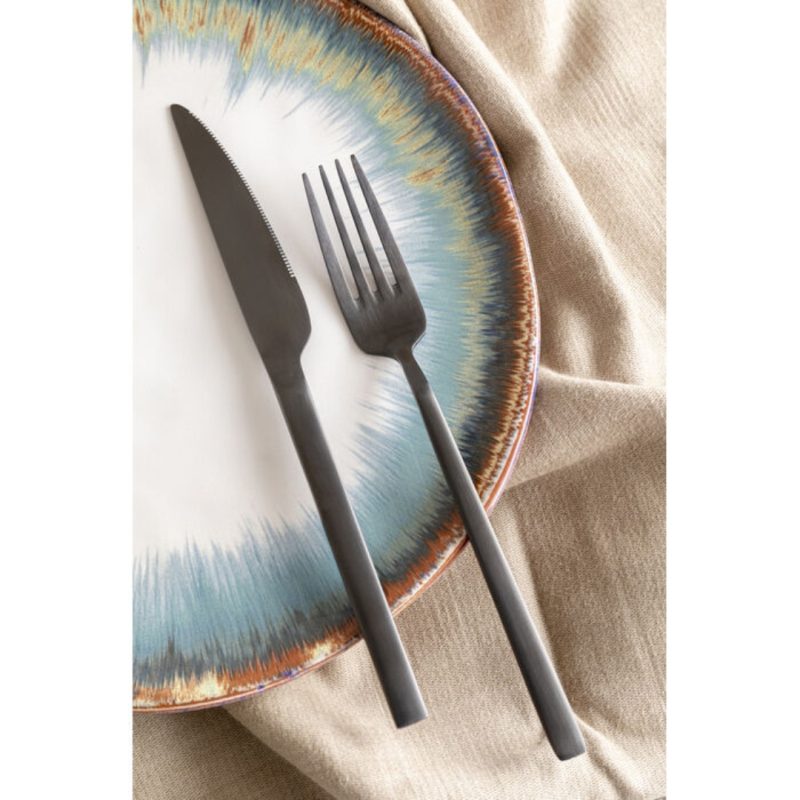 Cutlery Gloria Matt Black (16 Part) (3)